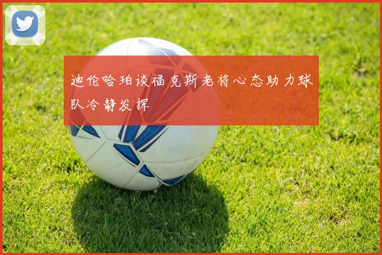 迪伦哈珀谈福克斯老将心态助力球队冷静发挥